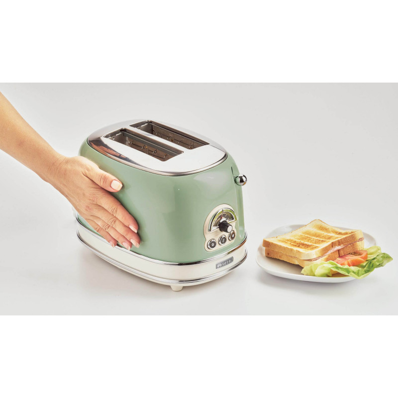 Ariete TOSTAPANE 2 FETTE VINTAGE VERDE Fino al 50% di sconto