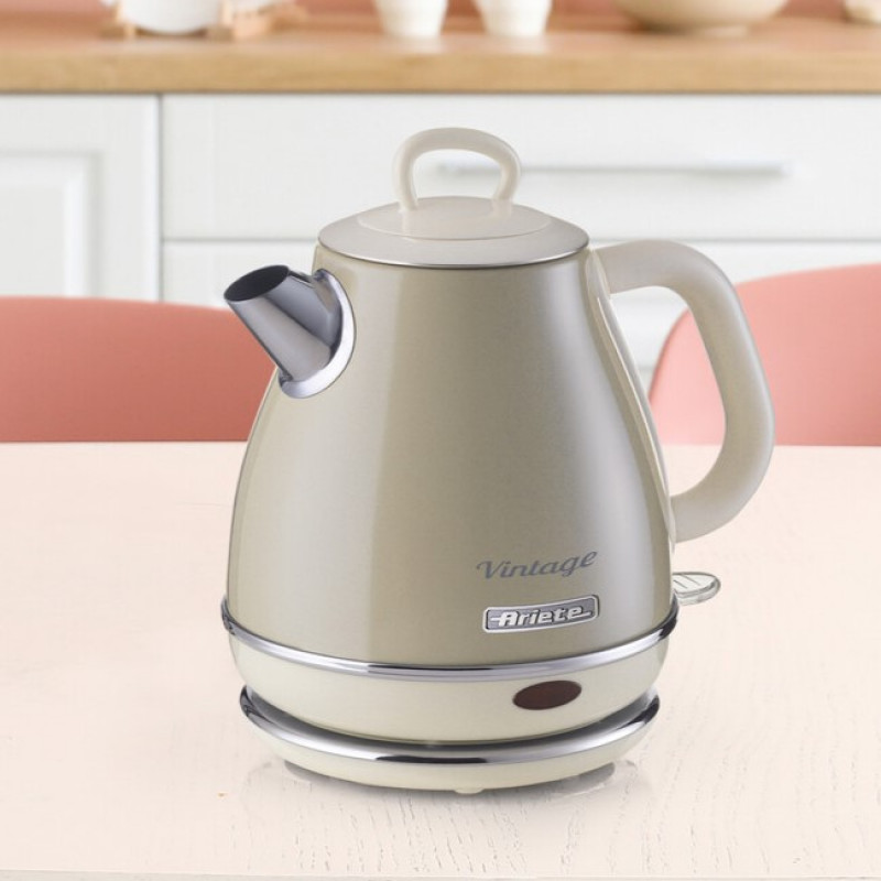 Ariete BOLLITORE ELETTRICO 1 LITRO VINTAGE BEIGE Negozio