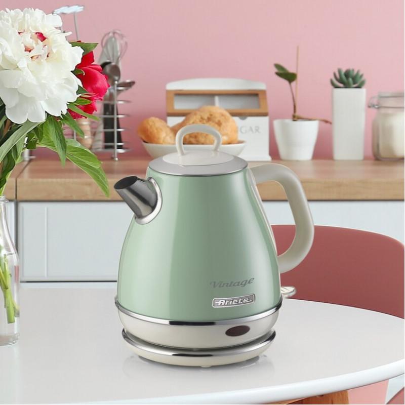 Ariete BOLLITORE ELETTRICO 1 LITRO VINTAGE VERDE In Saldo