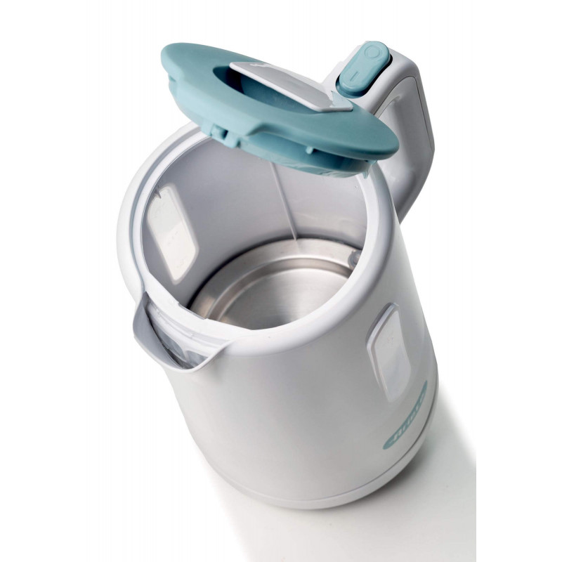Ariete BOLLITORE ELETTRICO 1 7L BREAKFAST BIANCO &AMP; CELESTE Nuovo