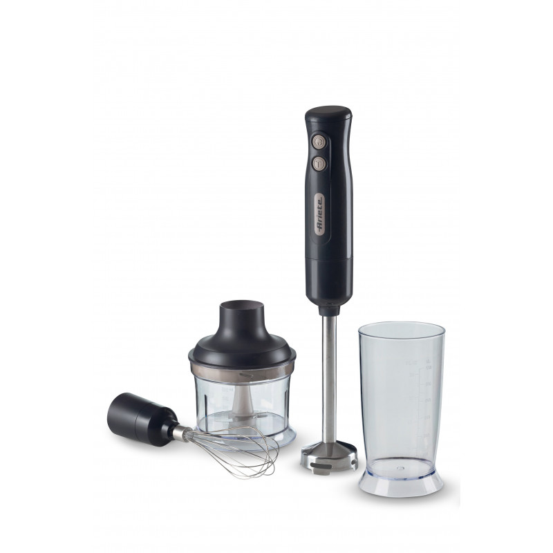Ariete FRULLATORE A IMMERSIONE CON TRITATUTTO GRIGIO SCURO & TORTORA