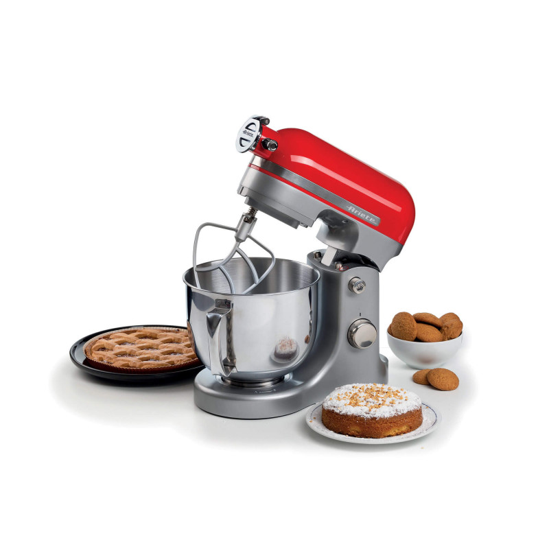 Ariete IMPASTATRICE MODERNA ROSSA PER IMPASTARE AMALGAMARE E MONTARE Outlet