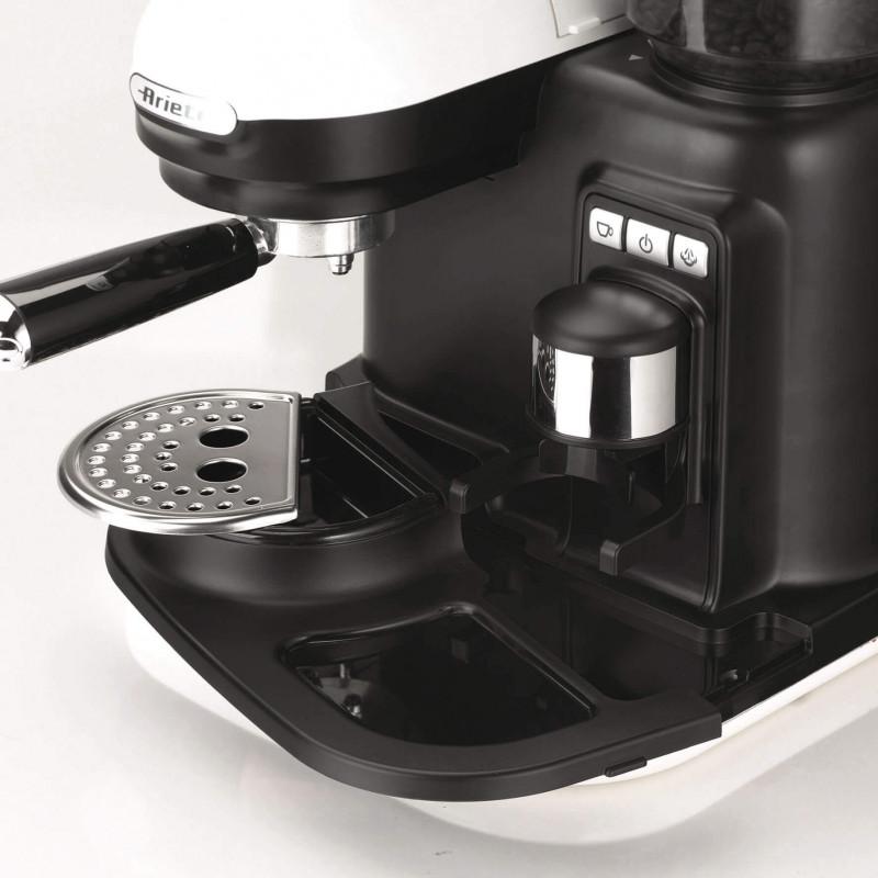 Ariete MACCHINA PER CAFFè ESPRESSO CON MACINACAFFè MODERNA BIANCO In Linea