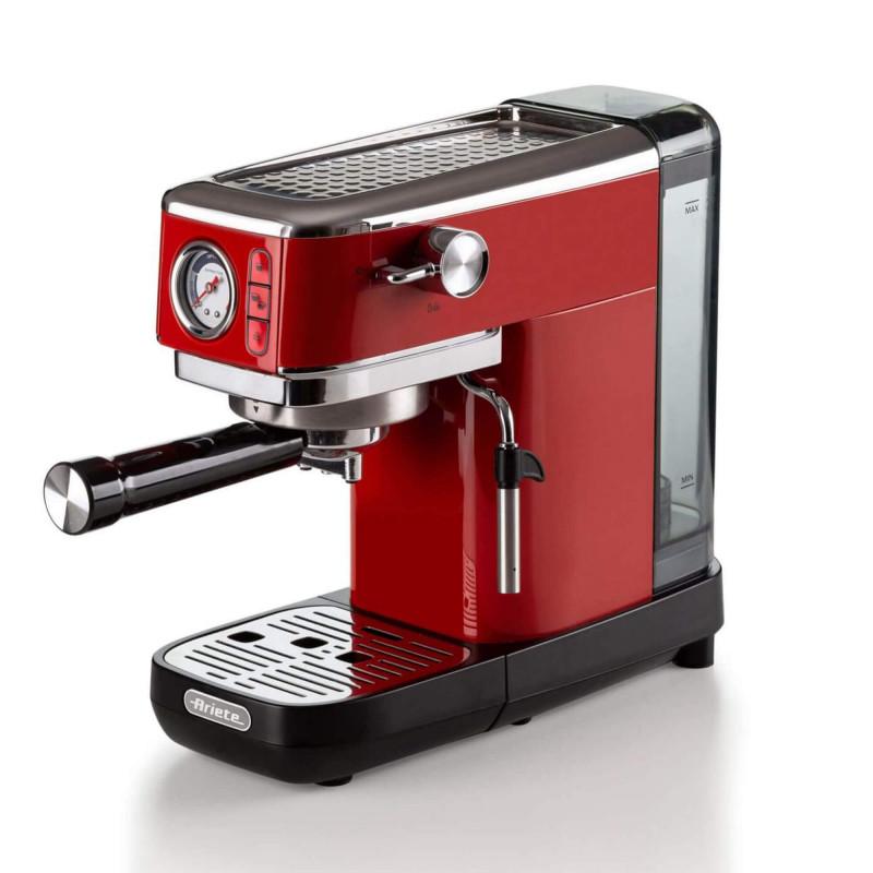 Ariete MACCHINA DA CAFFè ESPRESSO IN METALLO CON MANOMETRO ROSSO Acquista Ora