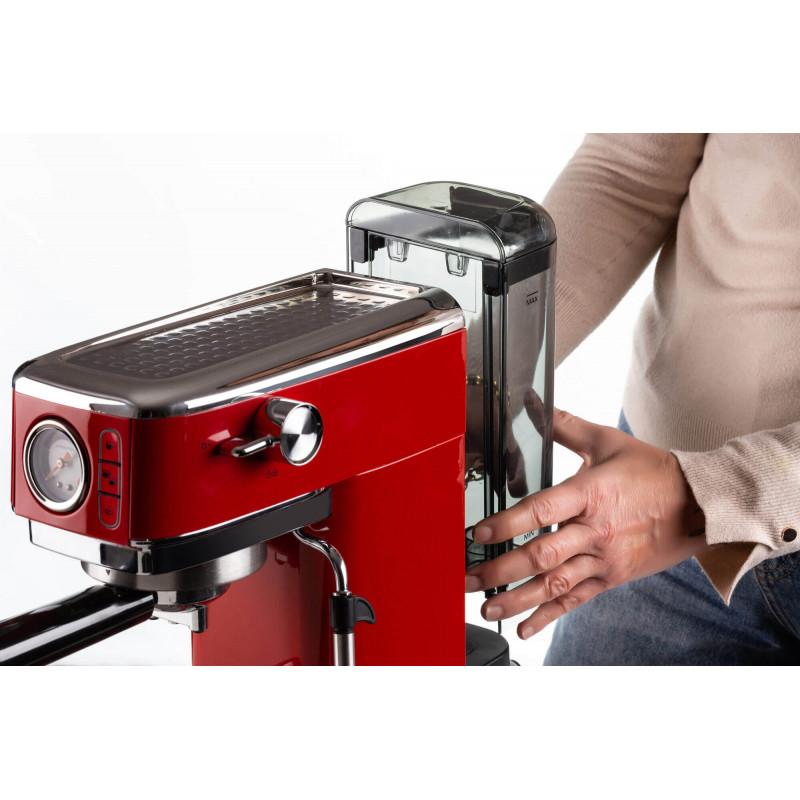 Ariete MACCHINA DA CAFFè ESPRESSO IN METALLO CON MANOMETRO ROSSO Acquista Ora