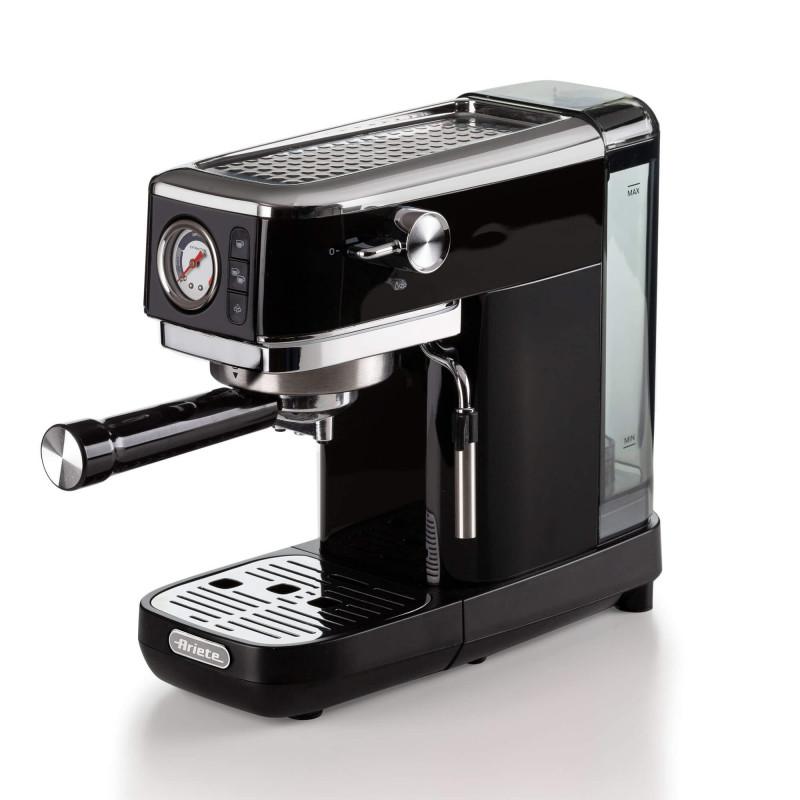 Ariete MACCHINA DA CAFFè ESPRESSO IN METALLO CON MANOMETRO NERO Promozione Limitata