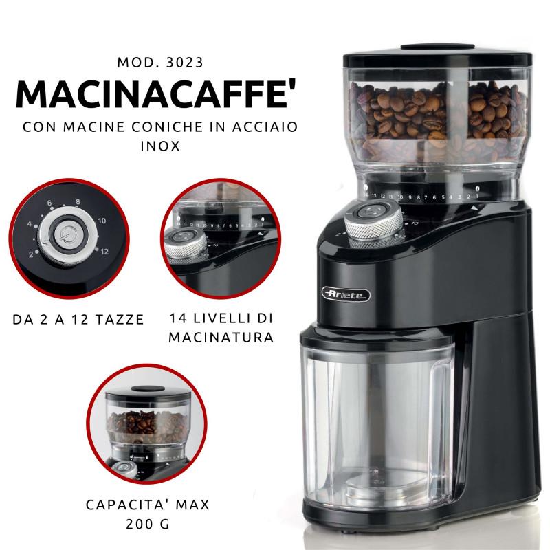 Ariete MACINACAFFè CON MACINE CONICHE Novità