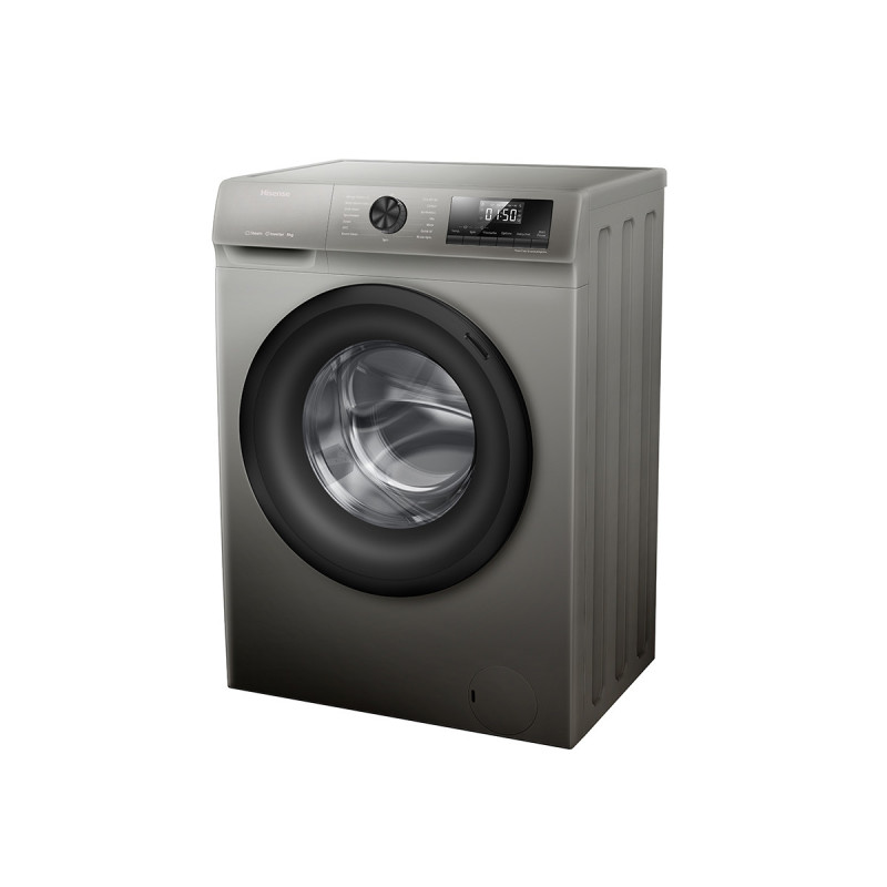﻿Hisense WFQP8014EVMT lavatrice Caricamento frontale 8 kg 1400 Giri/min Acciaio inox Acquista Ora