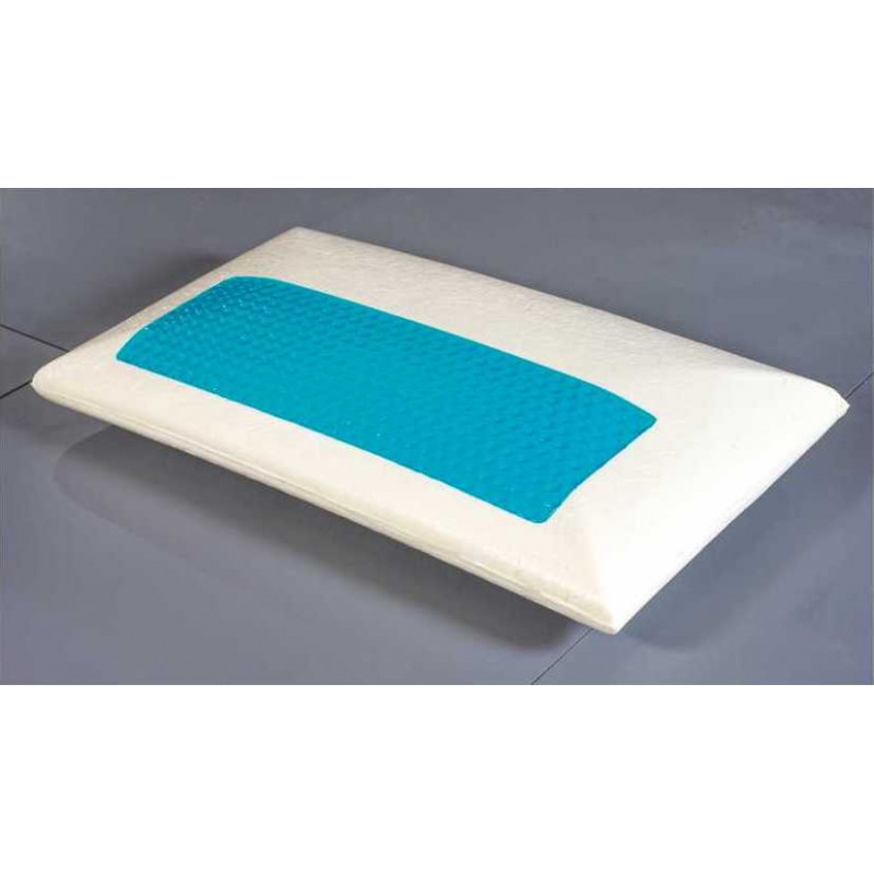 Cuscino POLAR FRESH in Schiuma Termosensibile Traspirante 3D Air-lavabile Anallergico