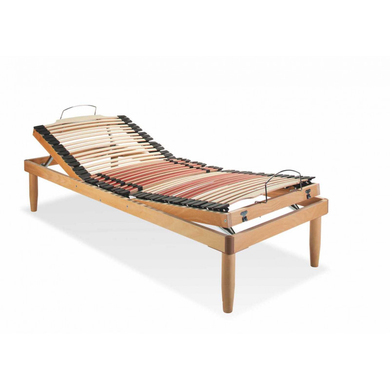 Rete Elettrica per Materassi WOOD MANUALE - Multistrato in Legno di Faggio (VARIE MISURE)