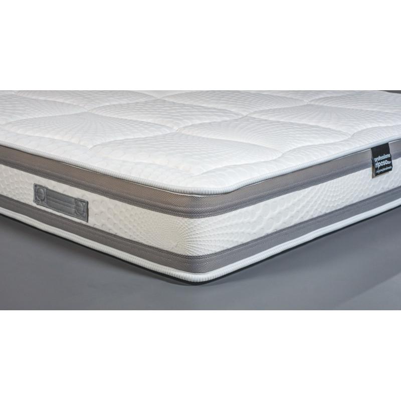 Materasso PLATINUM PLUS - h 26 cm Memory Fresh Anallergico 100% Policotone 3D Air Made in Italy (VARIE MISURE) Sconto