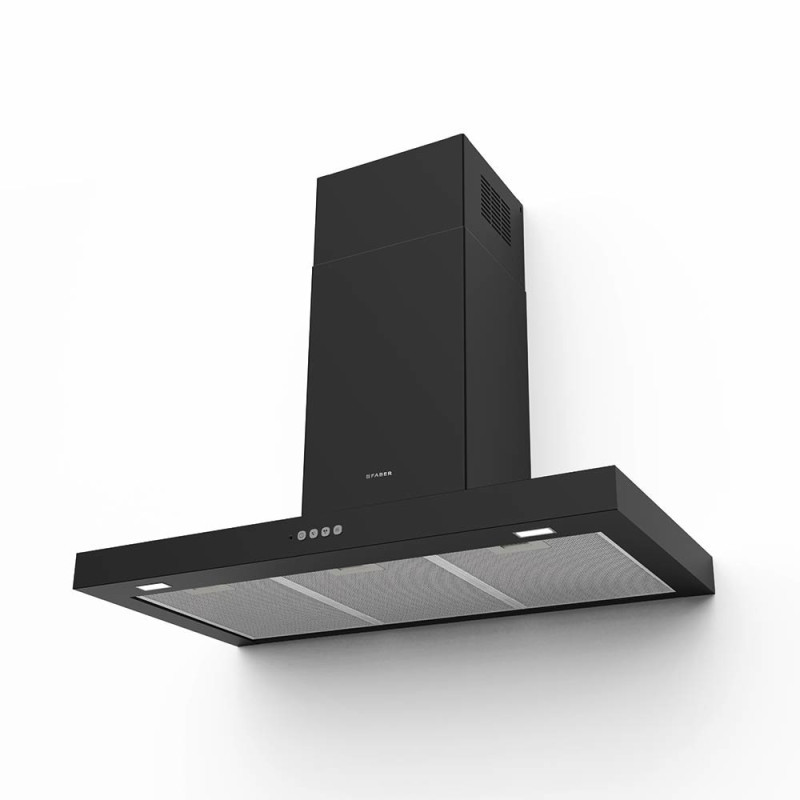 FABER S.p.A. Stilo Comfort BK Matt A90 Cappa aspirante a parete Nero 690 m³/h B Offerte