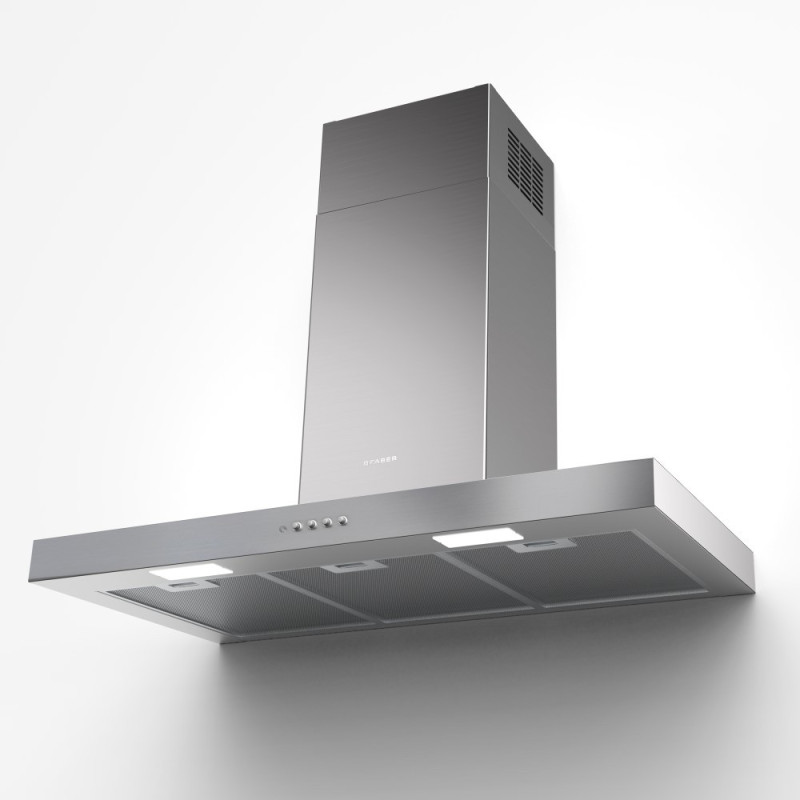 FABER S.p.A. Stilo Smart X A90 Cappa aspirante a parete Acciaio inox 435 m³/h D Vendita Calda