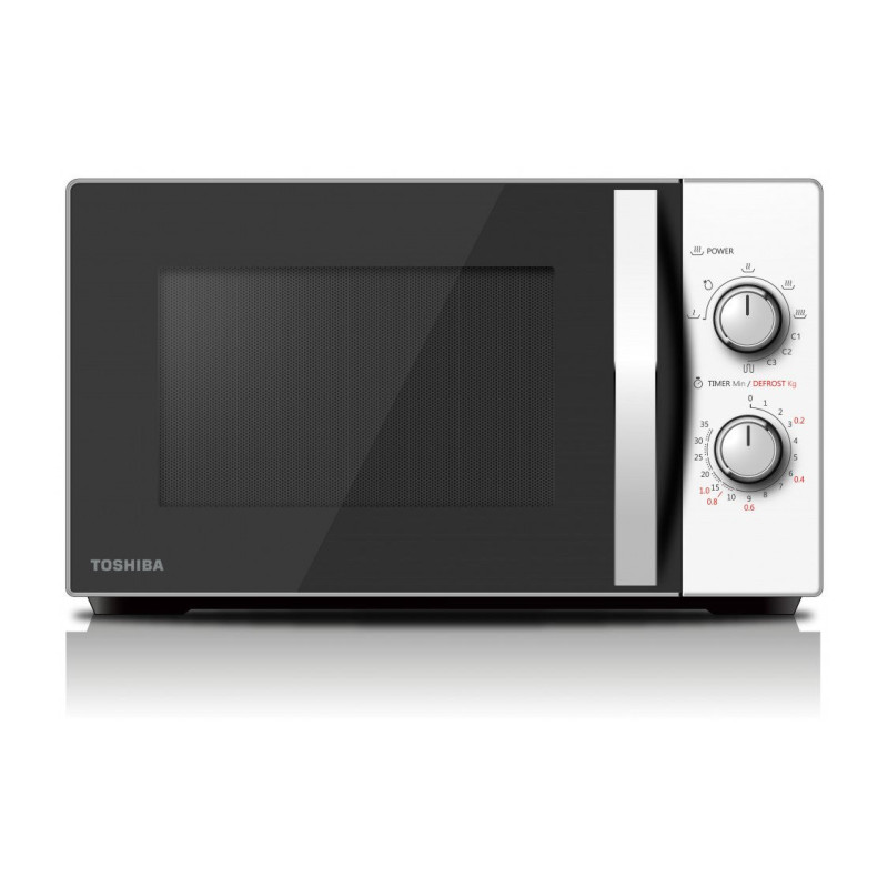 Toshiba MW-MG20P Superficie piana Microonde combinato 20 L 800 W Nero Bianco
