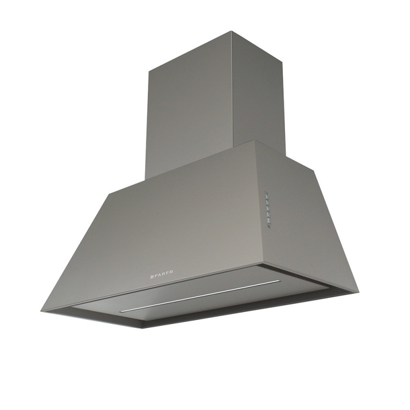 FABER S.p.A. CHLOE' EVO+ CG MATT A70 Cappa aspirante a parete Grigio 590 m³/h Pezzi Unici