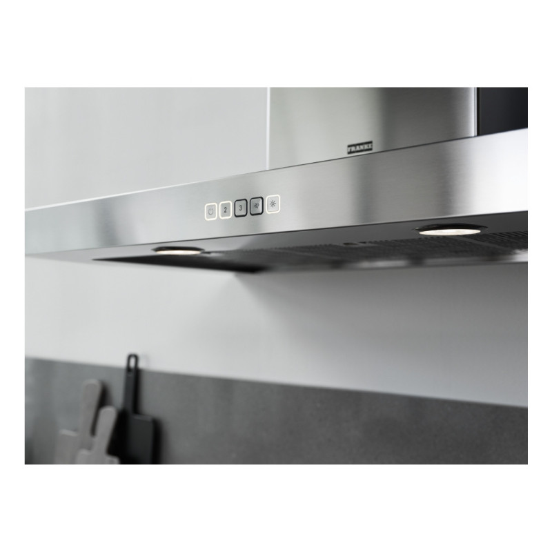 Franke TALE 915 W BK Cappa aspirante a parete Nero 450 m³/h A++ Prezzo Ridotto