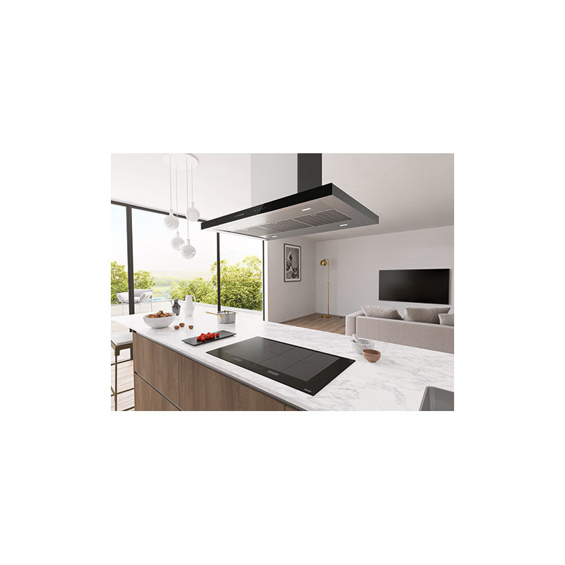 Franke T-SHAPE AVANT-SILENCE FTLN I H45 X/BK GLASS A90 Cappa aspirante a isola Nero Acciaio inox 750 m³/h A+ Offerta