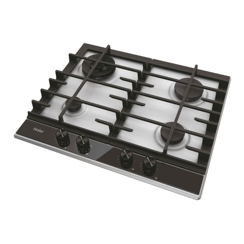 Haier Series 4 HAHG6BR4XH Acciaio inox Da incasso 59.5 cm Gas 4 Fornello(i) In Vendita