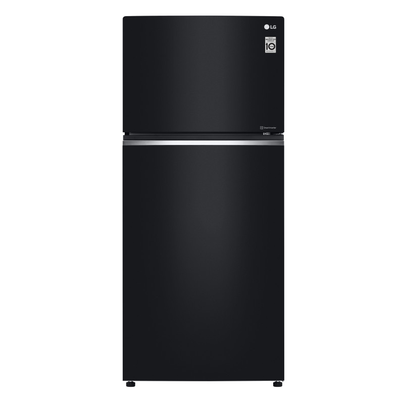 LG GTB744BMBED Frigorifero doppia porta Classe E 506L Porte in vetro Door Cooling Nero Offerta San Valentino