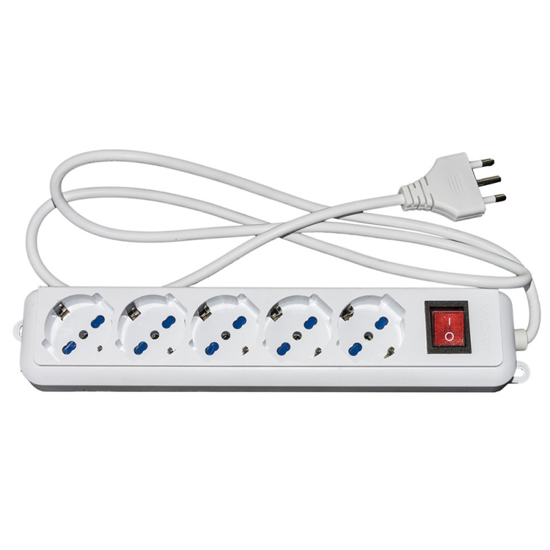 Link Accessori LKMP05 prolunghe e multiple 1 5 m 5 presa(e) AC Interno Bianco Offerta Anniversario