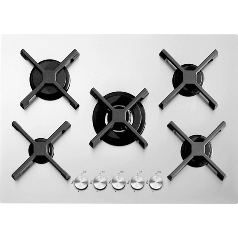 Barazza 1PSPF75 piano cottura Acciaio inox Da incasso 70 cm Gas 5 Fornello(i) Offerte esclusive