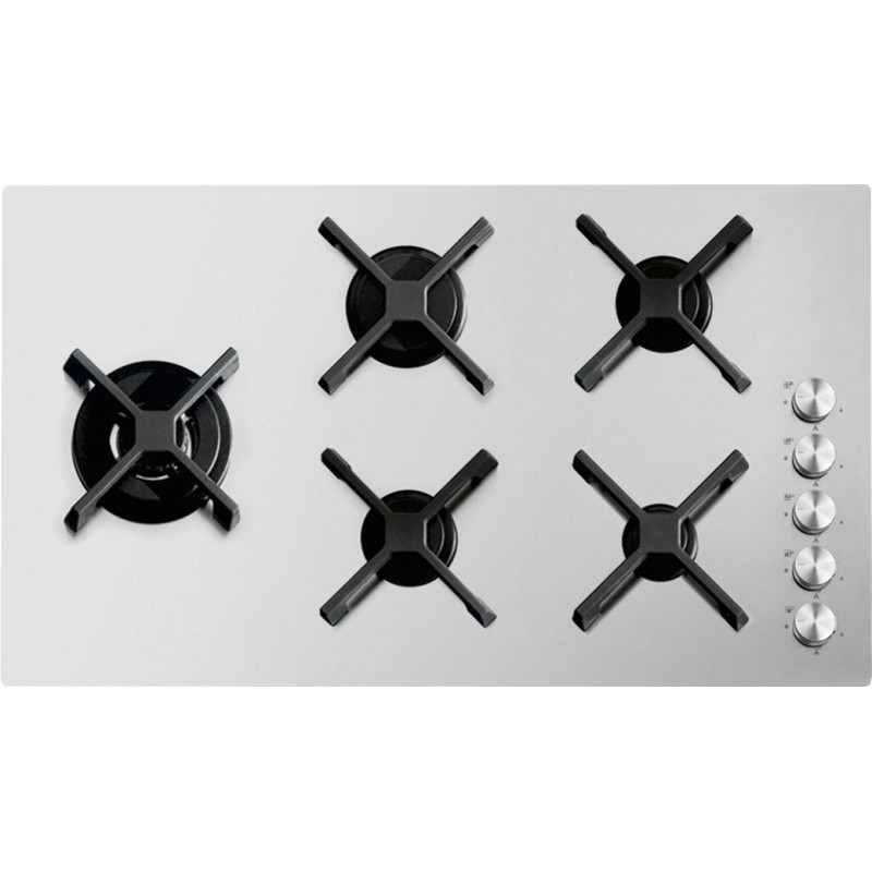 Barazza 1PSPF95 piano cottura Acciaio inox Da incasso 90 cm Gas 5 Fornello(i) Lightning offer