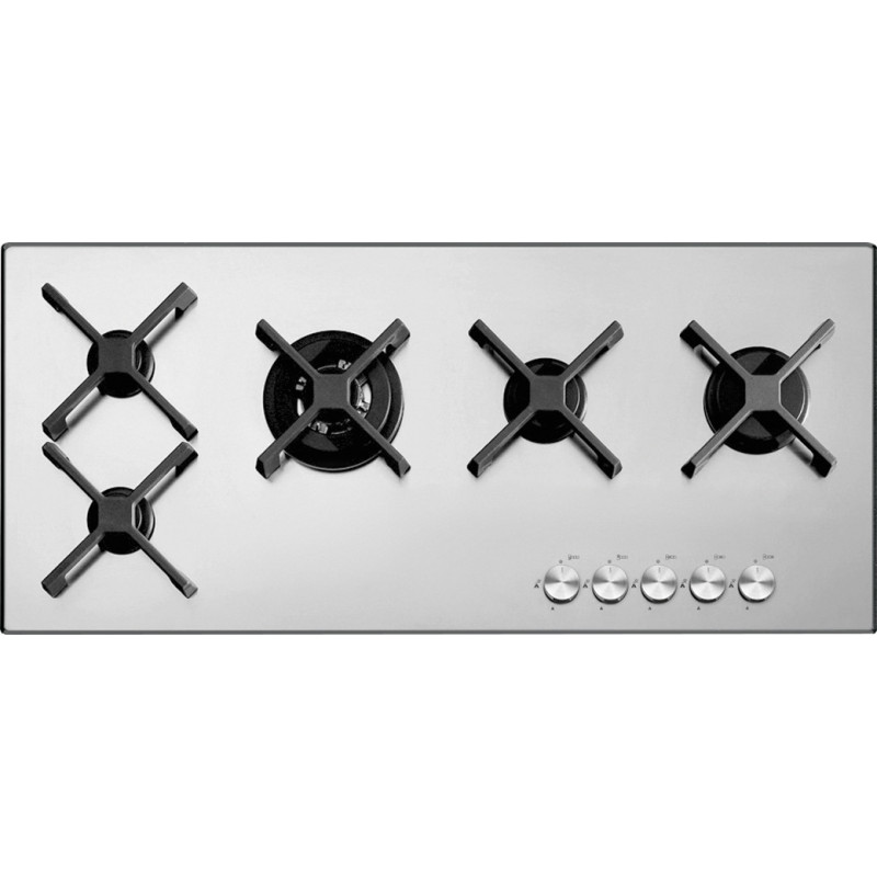 Barazza 1PSP105 piano cottura Acciaio inox Da incasso 100 cm Gas 5 Fornello(i) Nuovi prodotti
