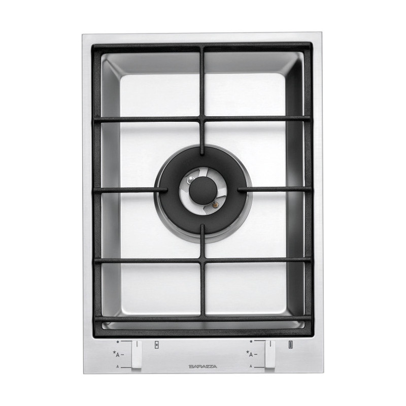 Barazza 1PBF1 piano cottura Acciaio inox Da incasso Gas 1 Fornello(i) Comprane uno, ottenene uno gratis