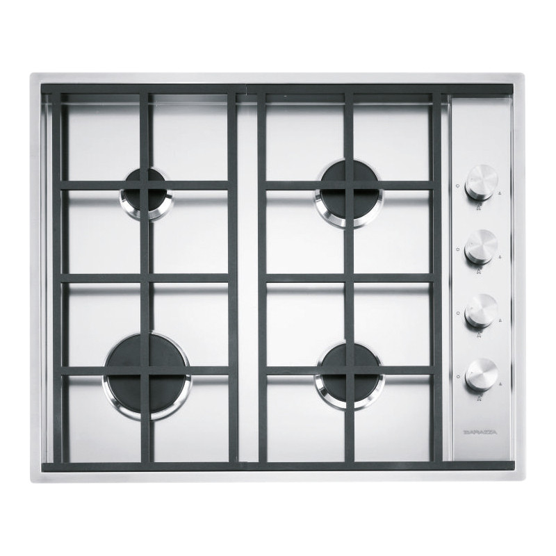 Barazza 1PLB4 piano cottura Acciaio inox Da incasso Gas 4 Fornello(i) Ultimo giorno