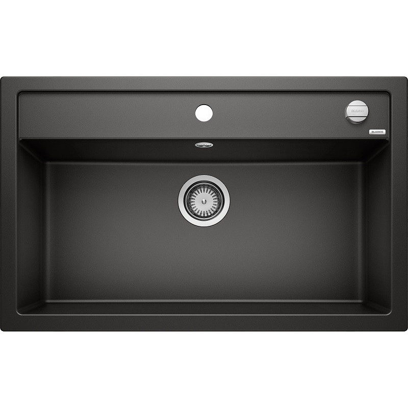 BLANCO 1525872 LAVELLO DALAGO 8 1 vasca dimensione 815x510 mm silgranit nero Only for today