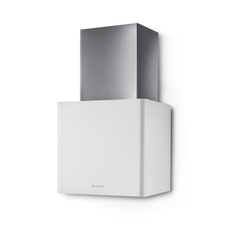 FABER S.p.A. Lithos EG6 WH Matt LED A45 Cappa aspirante a parete Bianco 580 m³/h C Duty-free