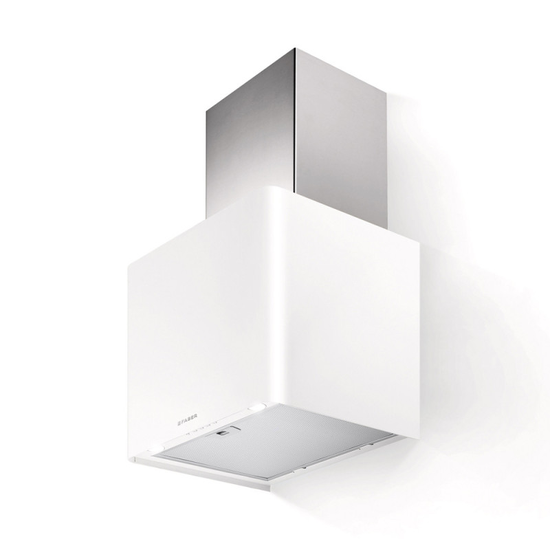 FABER S.p.A. Lithos EG6 WH Led A45 Cappa aspirante a parete Bianco 580 m³/h C 50% di sconto per tempo limitato