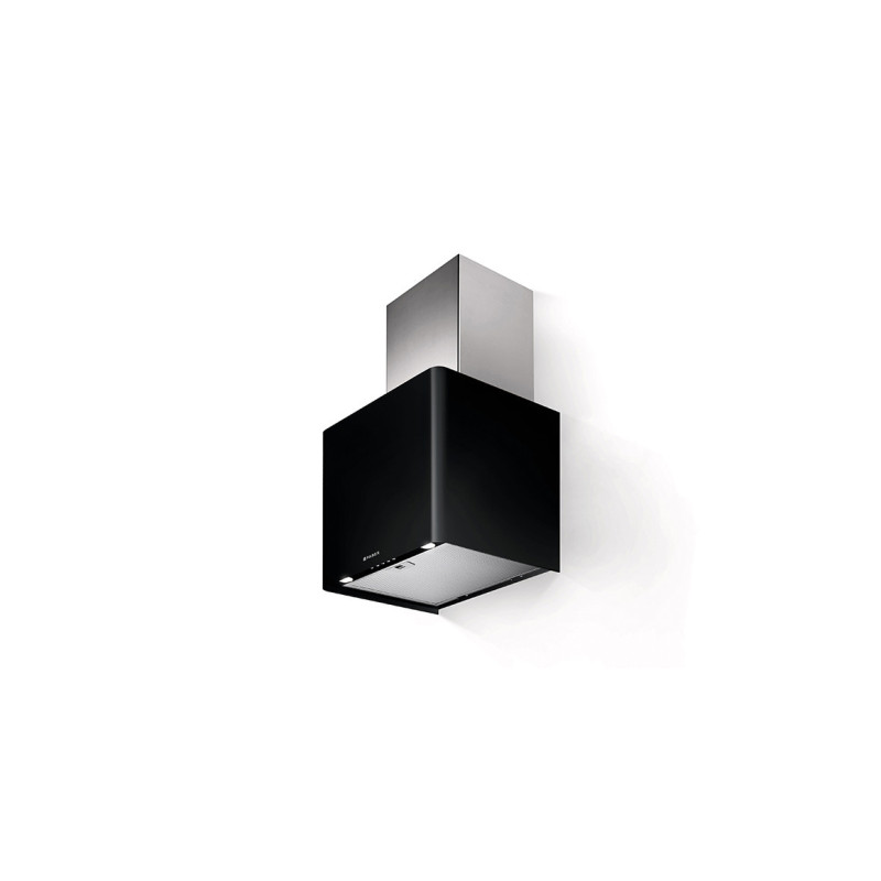 FABER S.p.A. Lithos EG6 BK LED A45 Cappa aspirante a parete Nero 580 m³/h C Sconti questo mese