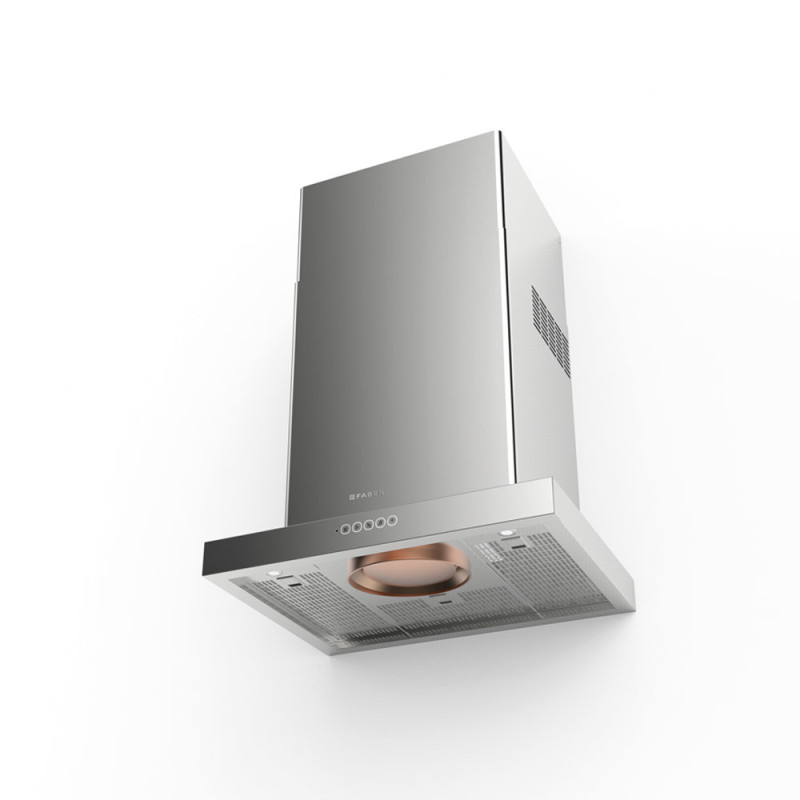 FABER S.p.A. LUFT X A60 FABER Cappa aspirante a parete Acciaio inox 560 m³/h Fino Al -60%