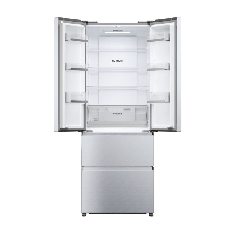 Haier FD 70 Serie 5 HFR5719ENMG frigorifero side-by-side Libera installazione 446 L E Argento Offerta natalizia