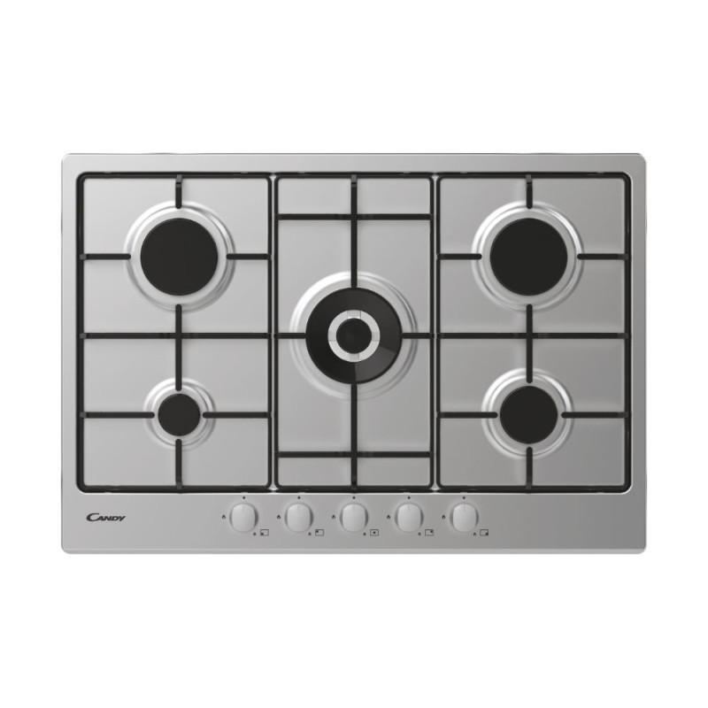 Candy Timeless CDOY7W4X Acciaio inox Da incasso 74 cm Gas 5 Fornello(i) Liquidazione