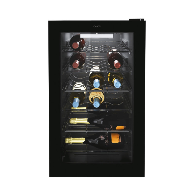 Candy CWC 021 M/NF Cantinetta vino con compressore Libera installazione Nero 21 bottiglia/bottiglie Super Saving Price