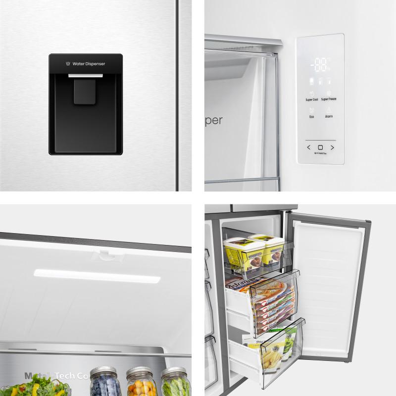 Hisense RQ5P470SMIE frigorifero con congelatore 482 L E Argento Acciaio inox ACQUISTA ORA