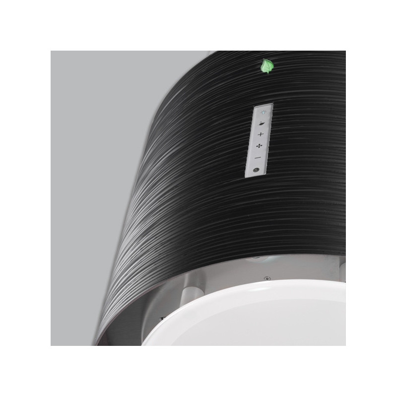 Falmec Twister E.ion Cappa aspirante a isola Nero 450 m³/h Black Friday Prezzi