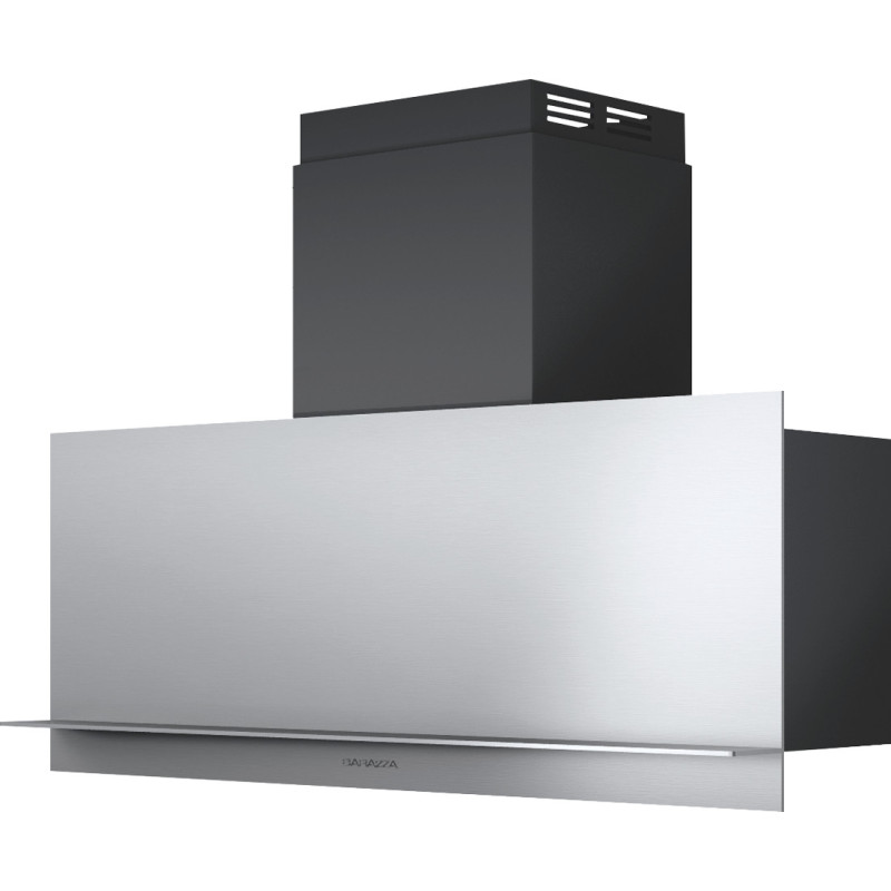 Barazza 1KMDP9 cappa aspirante Cappa aspirante a parete Nero Acciaio inox 800 m³/h A Negozi Online
