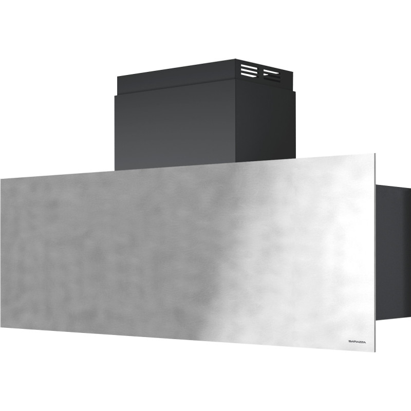 Barazza 1KUNP121 cappa aspirante Cappa aspirante a parete Nero Acciaio inox 800 m³/h A Promozione Limitata