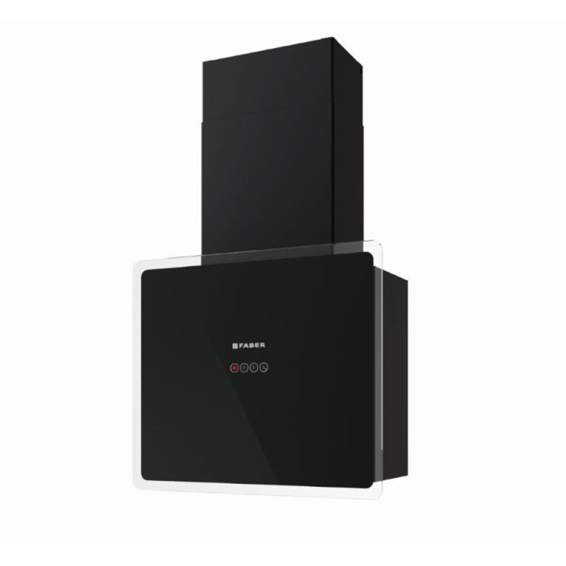 FABER S.p.A. Glam Fit 55 BK Cappa aspirante a parete Nero 570 m³/h Convenienza