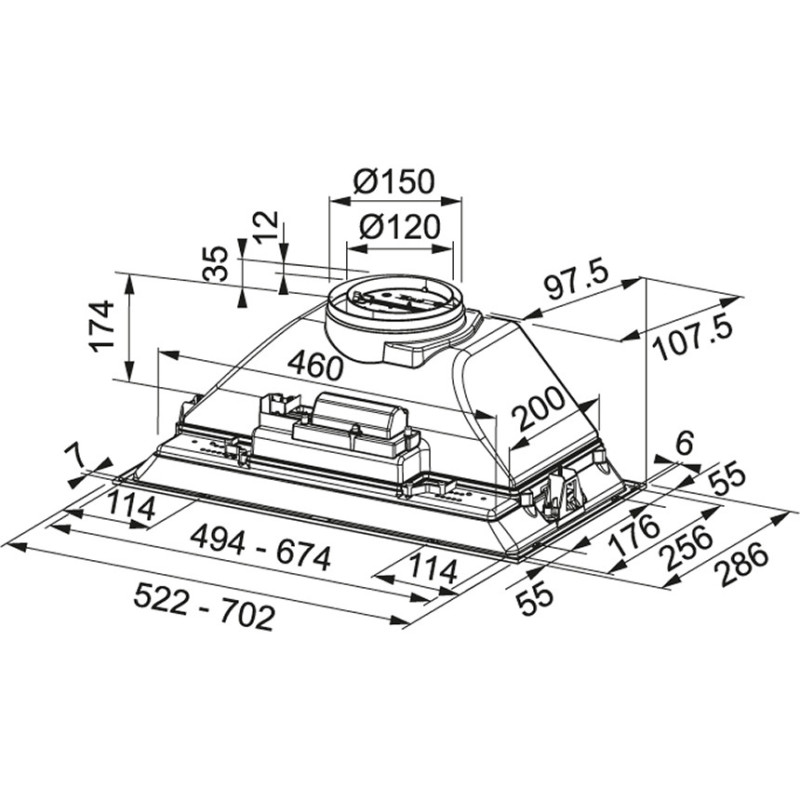Franke FBI 705 XS HCS Negozio