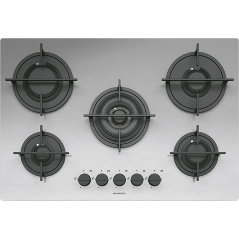 Barazza 1PMD75 piano cottura Acciaio inox Da incasso 75 cm Gas 5 Fornello(i) Ultimi tre giorni