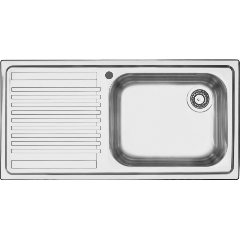 Barazza 1LFS10S lavello Lavello ad incasso Rettangolare Acciaio inox Italy