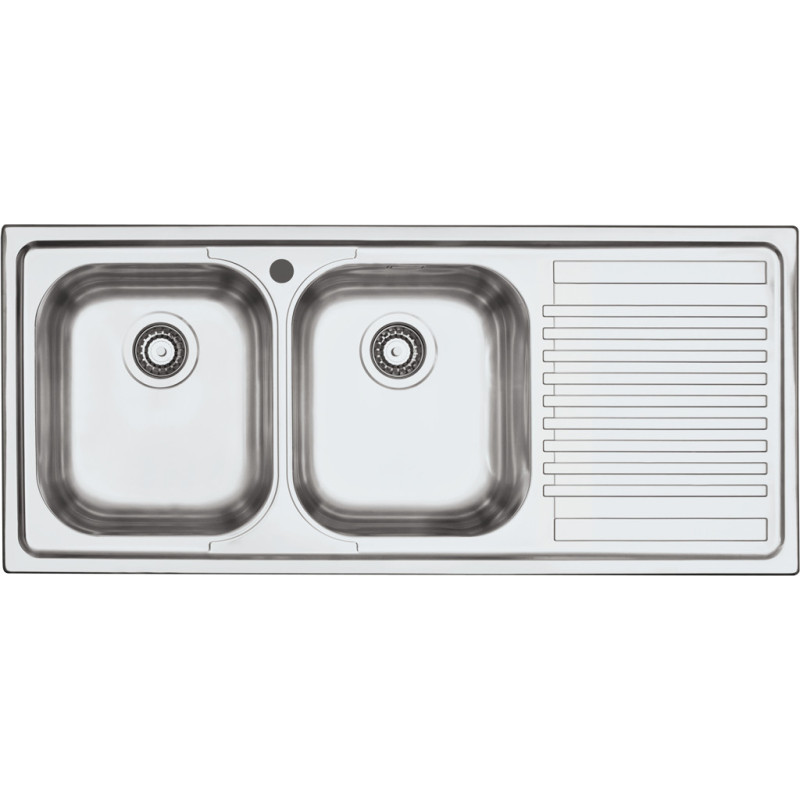 Barazza 1LFS12D lavello Lavello ad incasso Rettangolare Acciaio inox Nuovo