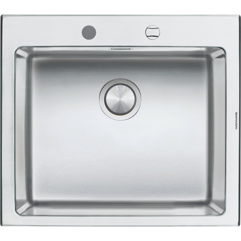 Barazza 1LBO61 lavello Lavello ad incasso Rettangolare Acciaio inox Promozione Limitata