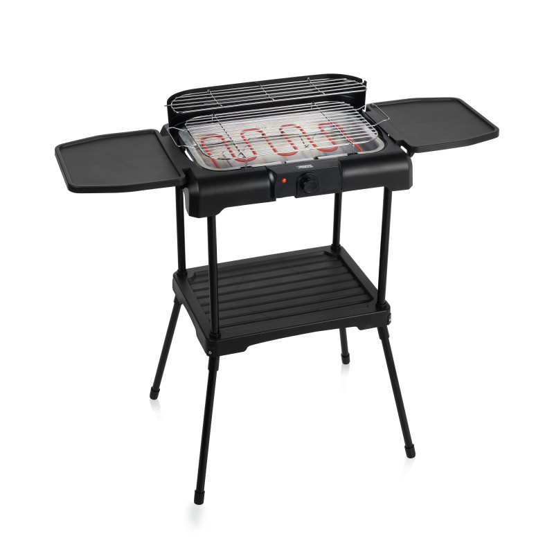 Princess 01.112250.01.001 BBQ elettrico con ripiani laterali Offerte