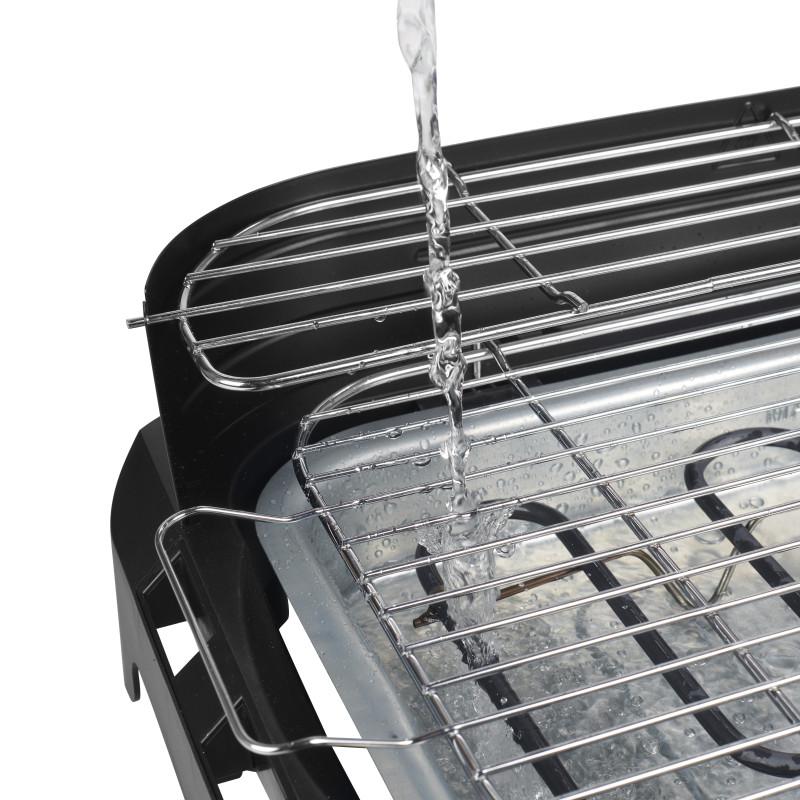 Princess 01.112250.01.001 BBQ elettrico con ripiani laterali Offerte