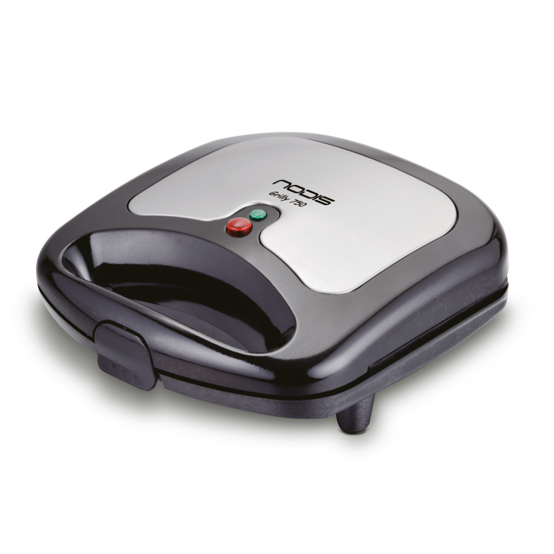 NODIS ND-GRILLY 750 tostiera 800 W Nero Acciaio inox Vendita Calda